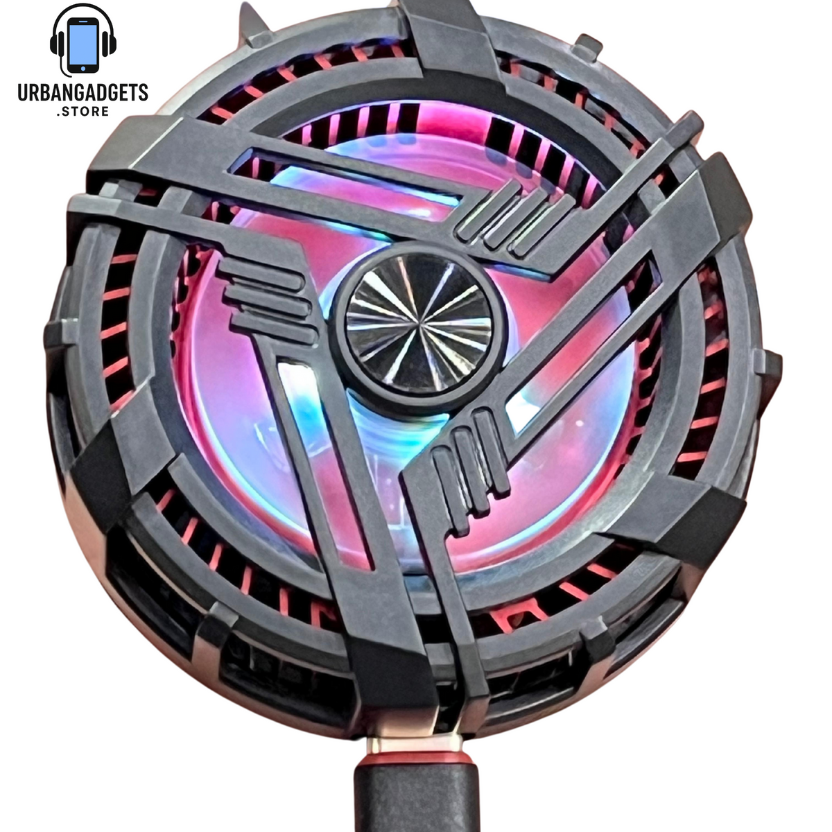 RGB Magnetic Phone Cooler – Fast Cooling Fan for Gaming & Heavy Use
